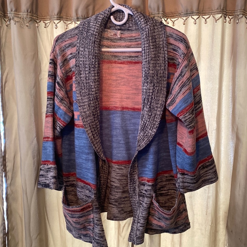 Vintage knitted sweater cover Montgomery Wards